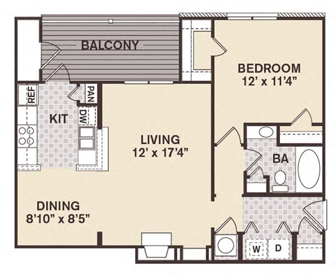 French Quarter Floor Plan at Providence at Old Meridian, Carmel, 46032